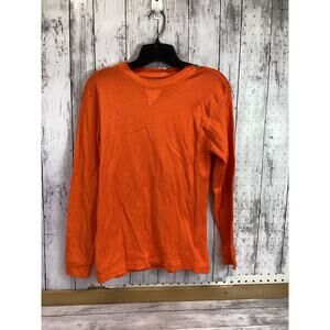 Spyder Boys 7 Apparel Thermal Shirt Long Sleeve Tee Neon Orange Large 14/16